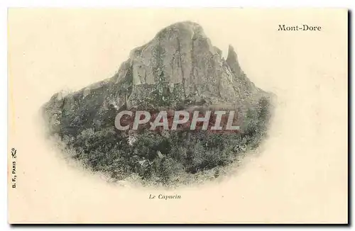 Cartes postales Mont Dore Le Capuein