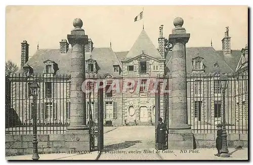 Cartes postales Alencon La Prefecture ancien hotel de Guise