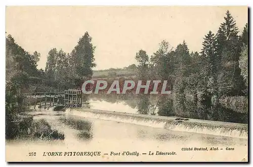 Cartes postales L'Orne Pittoresque Pont d'Ouilly Le Deversoir