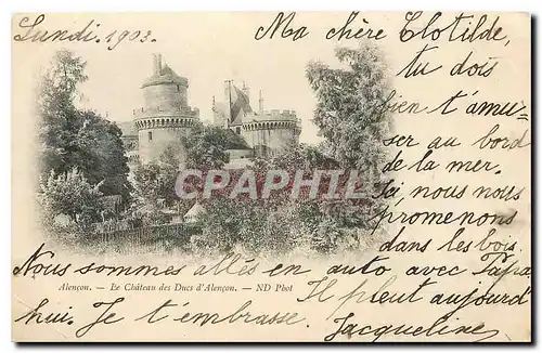 Cartes postales Alencon Le Chateau des Ducs d'Alencon