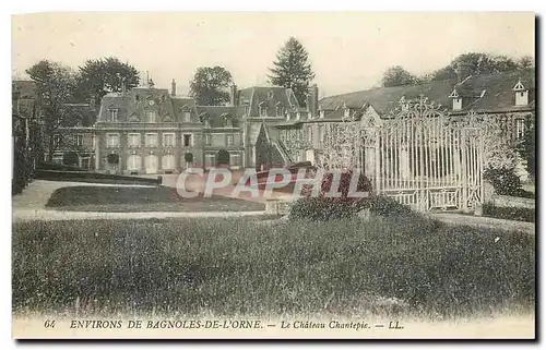 Ansichtskarte AK Environs de Bagnoles de L'Orne Le Chateau Chantepie