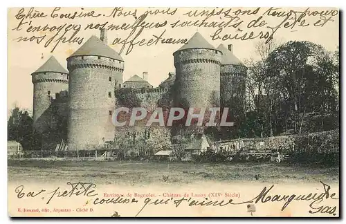 Cartes postales Environs de Bagnoles Chateau de Lassay