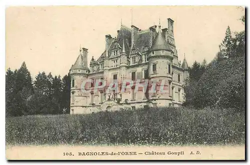 Ansichtskarte AK Bagnoles de L'Orne Chateau Goupil