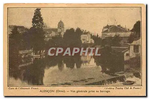 Cartes postales Alencon Orne Vue generale prise au barrage