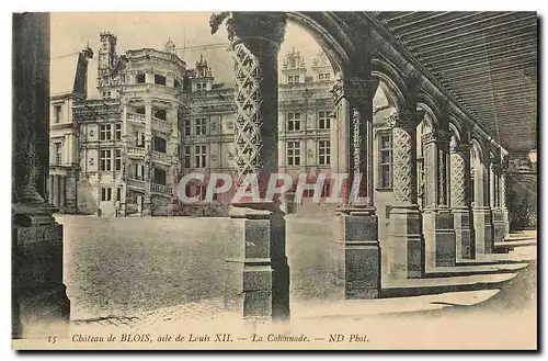 Ansichtskarte AK Chateau de Blois aile de Louis XII La Colonnade