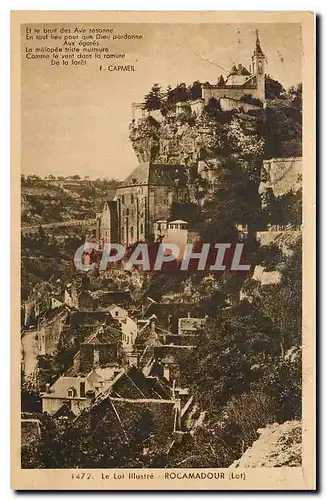 Cartes postales Le Lot illustre Rocamadour Lot