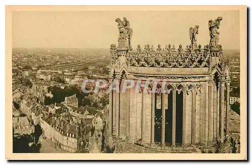 Ansichtskarte AK La Douce France Orleans Loiret Vue generale et Detail de la Cathedrale Sainte Croix