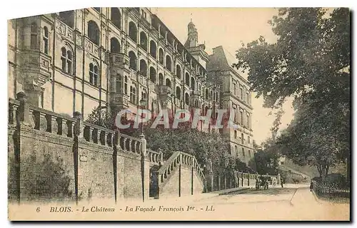 Ansichtskarte AK Blois Le Chateau La Facade Francois 1er