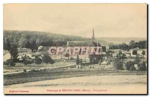 Cartes postales Pelerinage de Benoite Vaux Meuse Vue generale