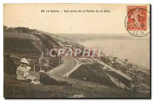 Cartes postales Le Havre Vue prise de la Pointe de la Heve