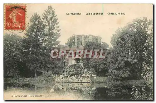 Ansichtskarte AK Le Vesinet Lac superieur Chateau d'Eau