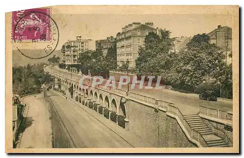 Ansichtskarte AK Pau Le Boulevard des Pyrenees et l'Avenue Leon Say