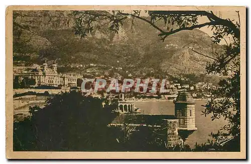 Cartes postales Cote d'Azur Artistique Monte Carlo Entre les Arbres