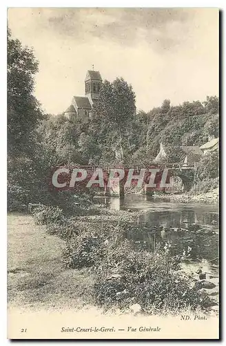 Cartes postales Saint Ceneri le Gerci Vue Generale