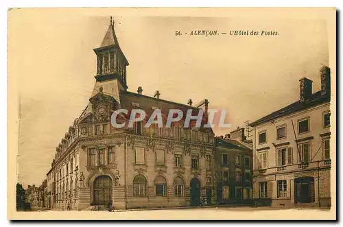 Ansichtskarte AK Alencon L'Hotel des Postes