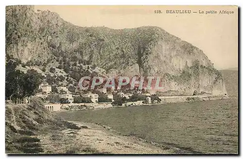 Cartes postales Beaulieu La Petite Afrique