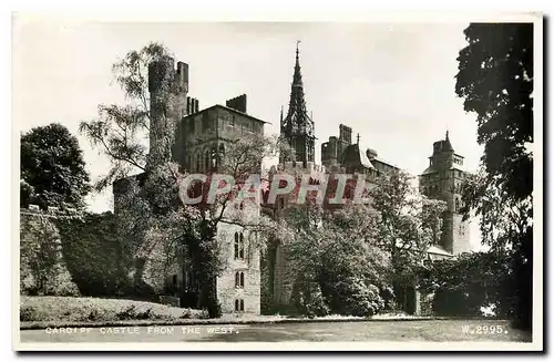 Cartes postales Cardiff Castle from the west