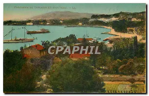 Cartes postales Panorama de Tamaris et Manteau