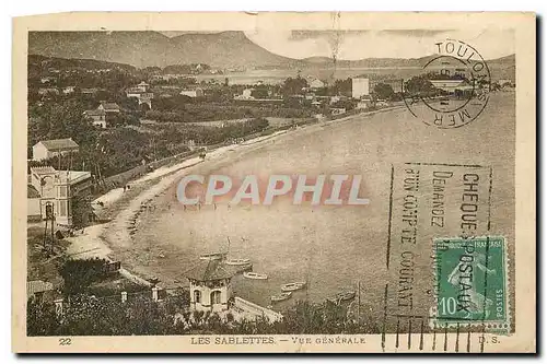 Cartes postales Les Sablettes Vue generale