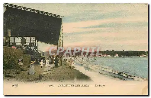 Cartes postales Sablettes les Bains La Plage