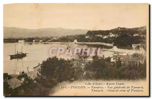 Cartes postales Cote d'Azur Azure Coast Toulon Tamaris Vue generale de Tamaris