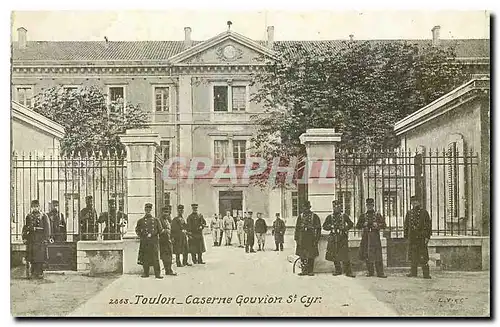 Cartes postales Toulon Caserne Gouvion St Cyr Militaria