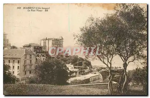 Cartes postales Biarritz Cote basque Le Port Vieux