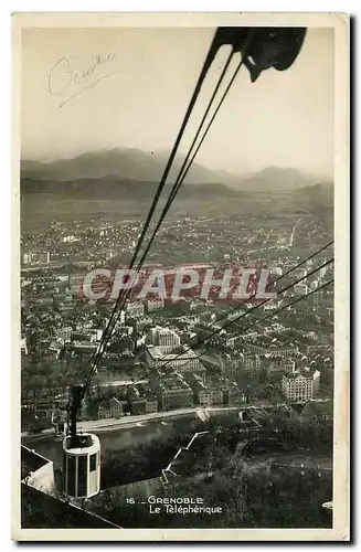 Ansichtskarte AK Grenoble Le Telepherique