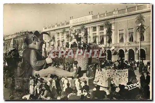 Cartes postales Carnaval de Nice Triboulet a Lilliput