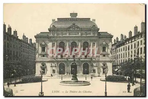 Cartes postales Lyon Le Theatre des Celestins