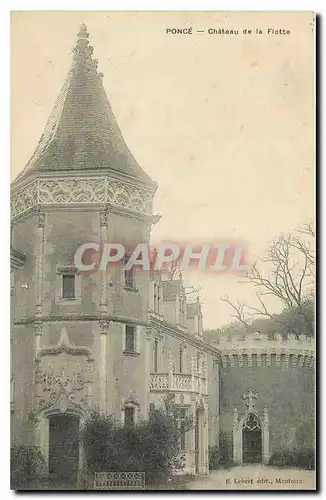 Cartes postales Ponce Chateau de la Flotte