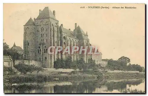 Cartes postales Solesmes Sarthe Abbaye des Benedictins