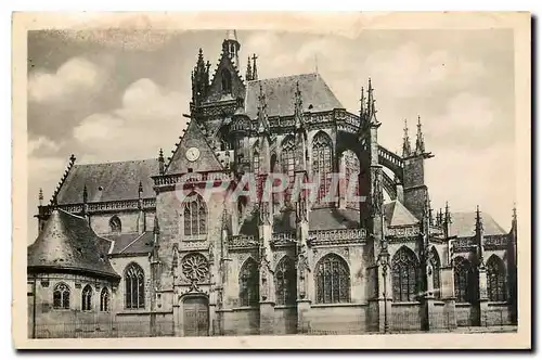 Cartes postales La Ferte Bernard Sarthe Vue Generale de l'Eglise Notre Dame