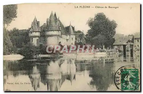 Cartes postales La Fleche Chateau de Bazouges