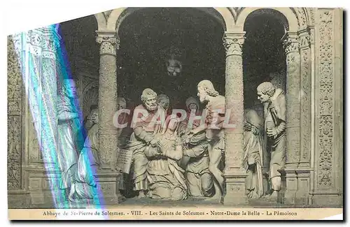Cartes postales Abbaye de St Pierre de Solesmes Les Saints de Solesmes Notre Dame la Belle La Pamoison