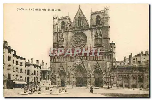 Cartes postales Lyon La Cathedrale Saint Jean