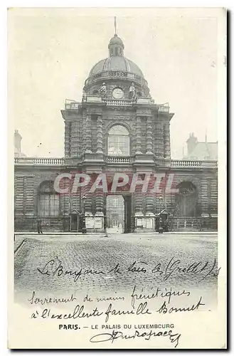 Cartes postales Paris Le Palais du Luxembourg