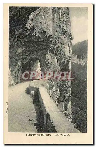 Cartes postales Cognin les Gorges Les Tunnels