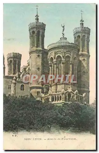 Cartes postales Lyon Abside de Fourviere