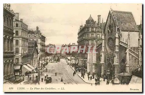 Cartes postales Lyon La Place des Cordeliers