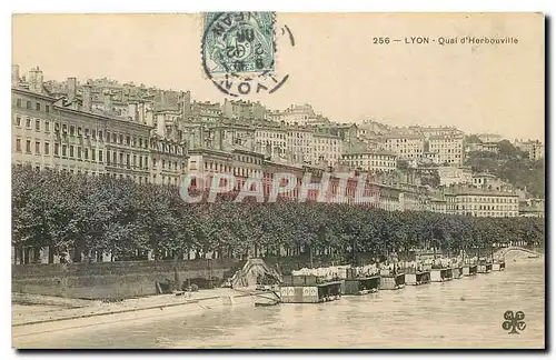 Cartes postales Lyon Quai d'Herbouville