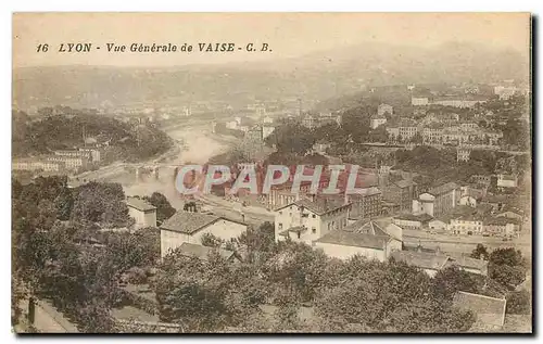 Cartes postales Lyon Vue generale de Vaise
