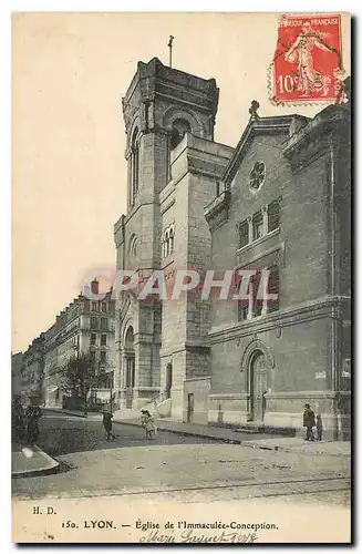 Cartes postales Lyon Eglise de l'Immaculee Conception