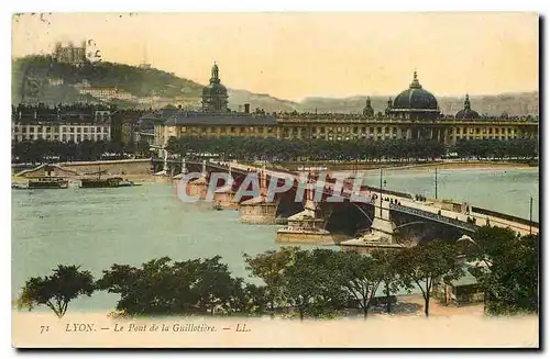 Ansichtskarte AK Lyon Le Pont de la Guillotiere