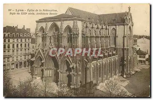 Cartes postales Lyon Eglise de la Redemption