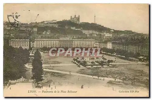 Cartes postales Lyon Panorama de la Place Bellecour