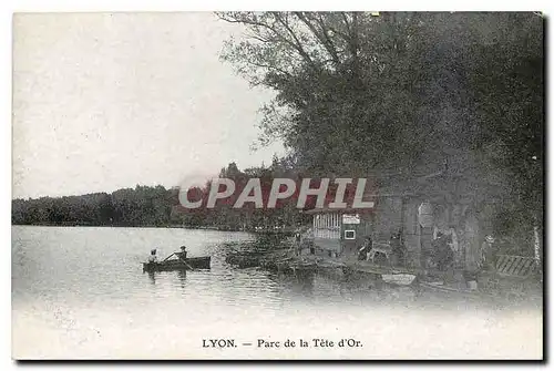 Cartes postales Lyon Parc de la Tete d'Or