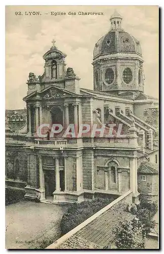 Cartes postales Lyon Eglise des Charitreux