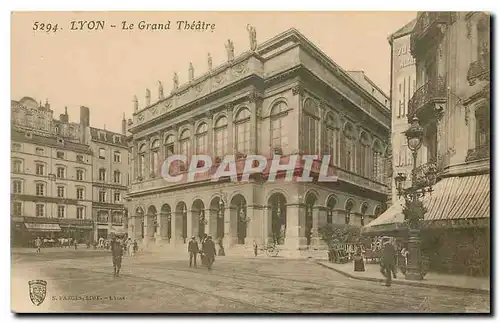 Ansichtskarte AK Lyon Le Grand Theatre