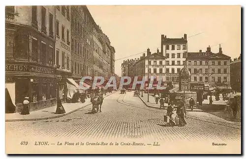 Cartes postales Lyon La Place et